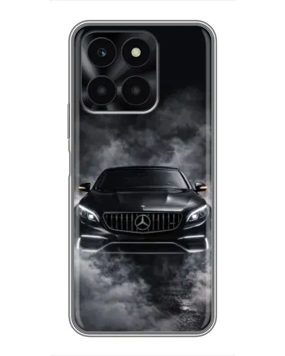 Чехол для Huawei Honor X6a с картинкой «Mercedes в дыму» Чехол для Huawei Honor X6a с картинкой «Mercedes в дыму»