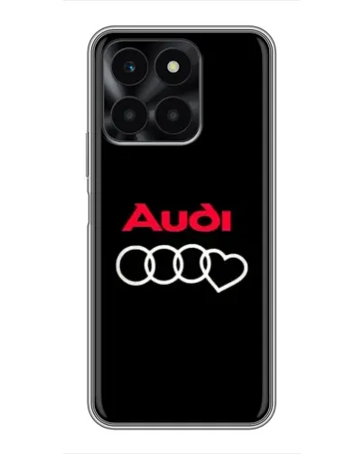 Чехол для Huawei Honor X6a с картинкой «Логотип Audi Heart» Чехол для Huawei Honor X6a с картинкой «Логотип Audi Heart»