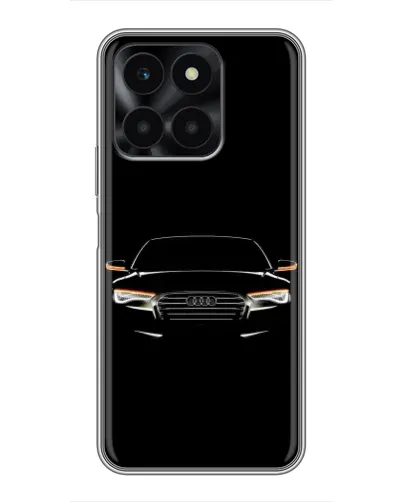 Чехол для Huawei Honor X6a с картинкой «Audi — ночной контур» Чехол для Huawei Honor X6a с картинкой «Audi — ночной контур»