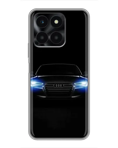 Чехол для Huawei Honor X6a с картинкой «Audi в неоне» Чехол для Huawei Honor X6a с картинкой «Audi в неоне»