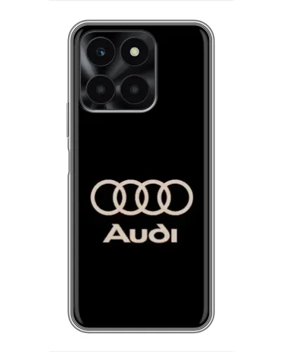 Чехол для Huawei Honor X6a с картинкой «Audi — золотой логотип» Чехол для Huawei Honor X6a с картинкой «Audi — золотой логотип»