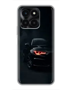 Чехол для Huawei Honor X6a с картинкой «Audi — хищный взгляд»
