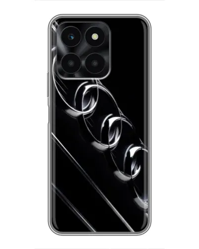 Чехол для Huawei Honor X6a с картинкой «Audi — абстрактные кольца» Чехол для Huawei Honor X6a с картинкой «Audi — абстрактные кольца»