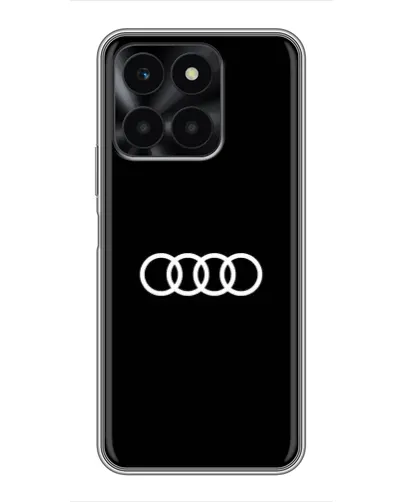 Чехол для Huawei Honor X6a с картинкой «Audi White Logo» Чехол для Huawei Honor X6a с картинкой «Audi White Logo»
