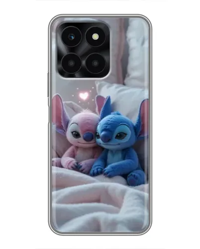Чехол для Huawei Honor X6a с картинкой «Плюшевые Стич Ангел» Чехол для Huawei Honor X6a с картинкой «Плюшевые Стич Ангел»
