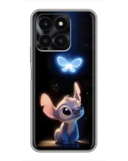 Чехол для Huawei Honor X6a с картинкой «Сияющий Стич»