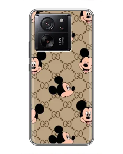 Чехол для Huawei Honor X6b с картинкой «Брендовый паттерн Микки» Чехол для Huawei Honor X6b с картинкой «Брендовый паттерн Микки»