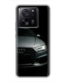 Чехол для Huawei Honor X6b с картинкой «Audi — детализация кузова»
