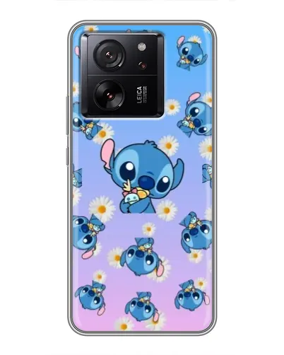 Чехол для Huawei Honor X6b с картинкой «Паттерн со Стичем»