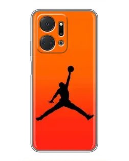 Чехол для Huawei Honor X7a с картинкой «Jordan Sunset»