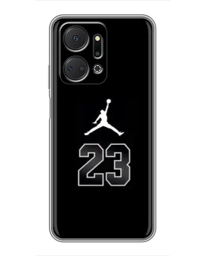 Чехол для Huawei Honor X7a с картинкой «Jordan Flight 23»