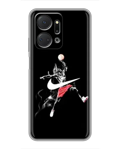Чехол для Huawei Honor X7a с картинкой «Jordan Jumpman»