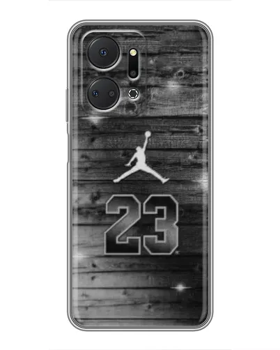 Чехол для Huawei Honor X7a с картинкой «Jordan Carbon 23»