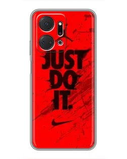 Чехол для Huawei Honor X7a с картинкой «Nike Just Do It»