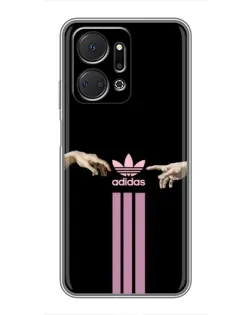 Чехол для Huawei Honor X7a с картинкой «Adidas Hands»