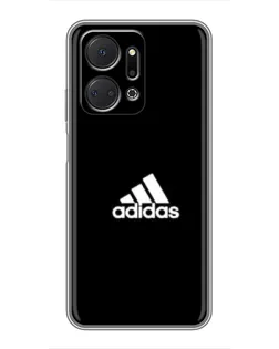 Чехол для Huawei Honor X7a с картинкой «Adidas Red Style»