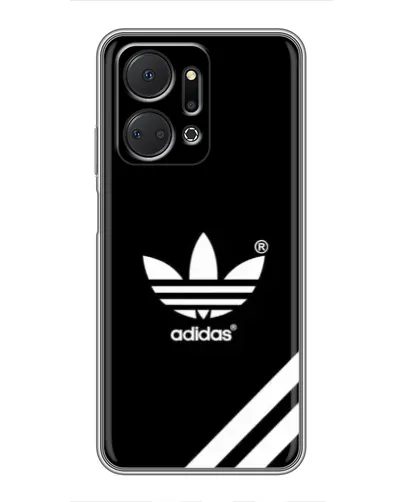 Чехол для Huawei Honor X7a с картинкой «Adidas с диагональными полосами»