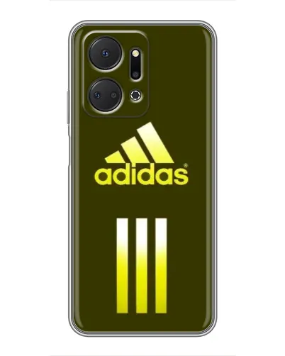 Чехол для Huawei Honor X7a с картинкой «Оливковый градиент Adidas»