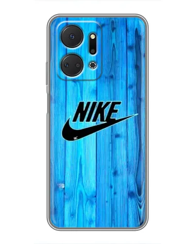 Чехол для Huawei Honor X7a с картинкой «Голубое дерево Nike»