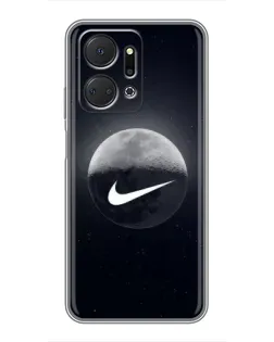 Чехол для Huawei Honor X7a с картинкой «Nike в стиле граффити»