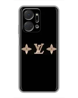 Чехол для Huawei Honor X7a с картинкой «Louis Vuitton — минимализм»