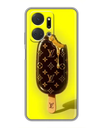 Чехол для Huawei Honor X7a с картинкой «Мороженое от LV»