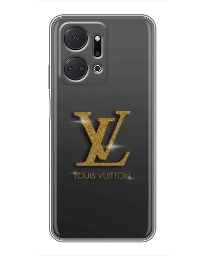 Чехол для Huawei Honor X7a с картинкой «Градиент Louis Vuitton»