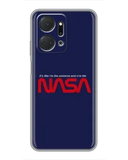 Чехол для Huawei Honor X7a с картинкой «NASA — глубокий космос»