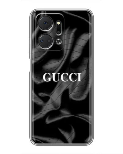 Чехол для Huawei Honor X7a с картинкой «Gucci — шелковые волны» Чехол для Huawei Honor X7a с картинкой «Gucci — шелковые волны»