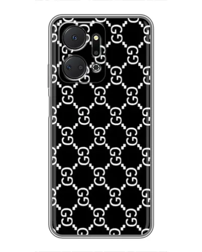 Чехол для Huawei Honor X7a с картинкой «Gucci — сетчатый паттерн» Чехол для Huawei Honor X7a с картинкой «Gucci — сетчатый паттерн»