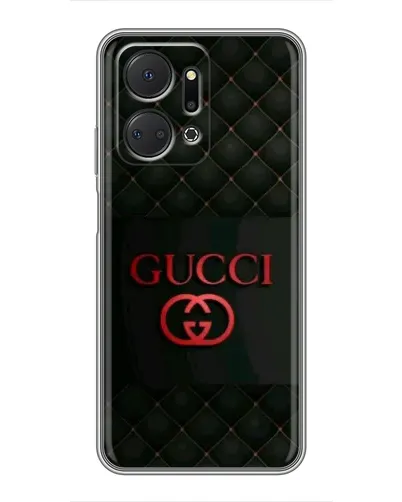 Чехол для Huawei Honor X7a с картинкой «Gucci — стеганый черный» Чехол для Huawei Honor X7a с картинкой «Gucci — стеганый черный»