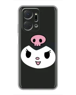 Чехол для Huawei Honor X7a с картинкой «Большая мордочка Куроми»