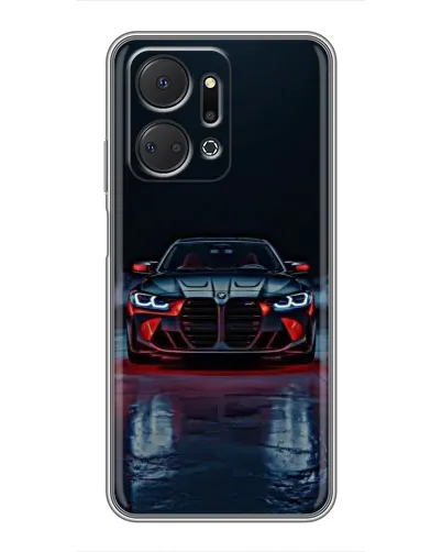 Чехол для Huawei Honor X7a с картинкой «BMW на мокрой дороге» Чехол для Huawei Honor X7a с картинкой «BMW на мокрой дороге»