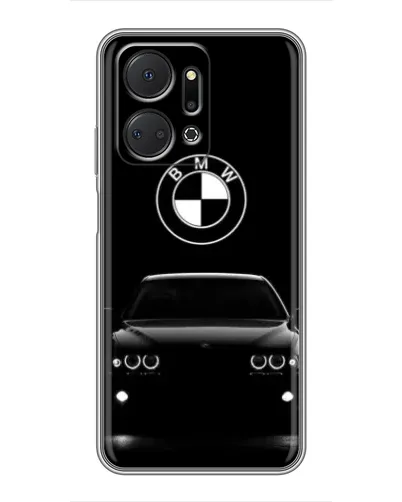 Чехол для Huawei Honor X7a с картинкой «BMW — взгляд из темноты» Чехол для Huawei Honor X7a с картинкой «BMW — взгляд из темноты»