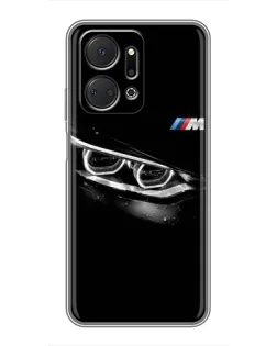 Чехол для Huawei Honor X7a с картинкой «BMW — взгляд тигра»