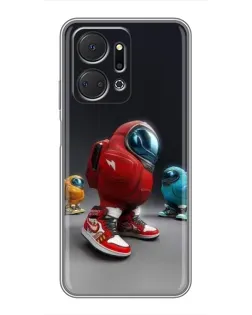 Чохол для Huawei Honor X7a з картинкою «Among Us — 3D стиль» Чохол для Huawei Honor X7a з картинкою «Among Us — 3D стиль»