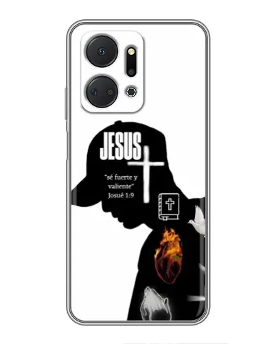 Чехол для Huawei Honor X7a с картинкой «Духовный Воин»