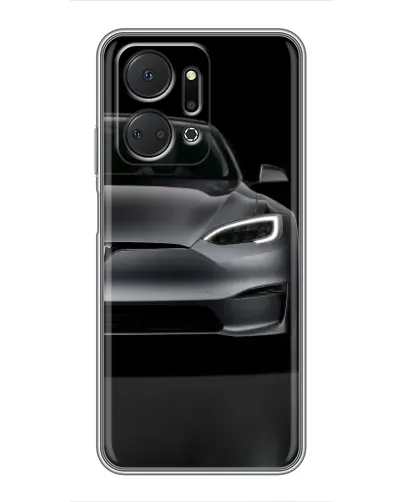 Чехол для Huawei Honor X7a с картинкой «Tesla Model S Look»