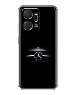 Чехол для Huawei Honor X7a с картинкой «Mercedes — абстрактные линии» Чехол для Huawei Honor X7a с картинкой «Mercedes — абстрактные линии»