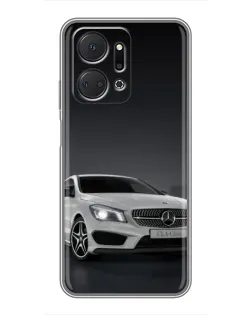 Чехол для Huawei Honor X7a с картинкой «Mercedes AMG GT Silver» Чехол для Huawei Honor X7a с картинкой «Mercedes AMG GT Silver»