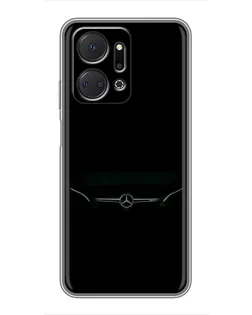 Чехол для Huawei Honor X7a с картинкой «Mercedes Stealth Look»