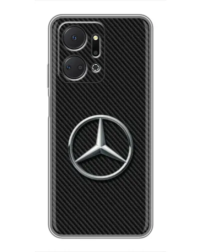 Чехол для Huawei Honor X7a с картинкой «Карбоновый Mercedes стиль» Чехол для Huawei Honor X7a с картинкой «Карбоновый Mercedes стиль»