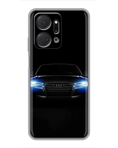 Чехол для Huawei Honor X7a с картинкой «Audi в неоне» Чехол для Huawei Honor X7a с картинкой «Audi в неоне»