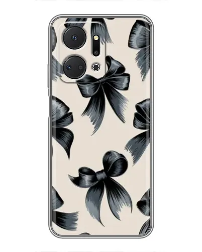 Чехол для Huawei Honor X7a с картинкой «Банты Coquette» Чехол для Huawei Honor X7a с картинкой «Банты Coquette»