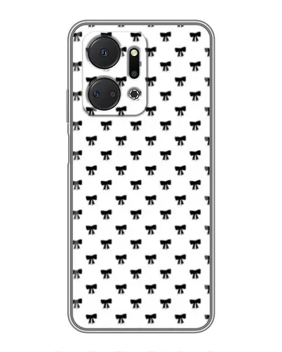 Чехол для Huawei Honor X7a с картинкой «Мини-бантики» Чехол для Huawei Honor X7a с картинкой «Мини-бантики»