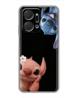 Чехол для Huawei Honor X7a с картинкой «Фиолетовый туман роз» Чехол для Huawei Honor X7a с картинкой «Фиолетовый туман роз»