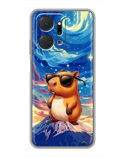 Чехол для Huawei Honor X7a с картинкой «Капибара Ван Гога» Чехол для Huawei Honor X7a с картинкой «Капибара Ван Гога»