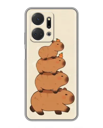 Чехол для Huawei Honor X7a с картинкой «Башня из капибар» Чехол для Huawei Honor X7a с картинкой «Башня из капибар»