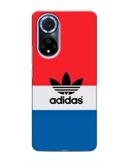 Чехол для Huawei Honor X7b с картинкой «Ретро блоки Adidas»