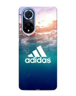 Чехол для Huawei Honor X7b с картинкой «Океанская глубина адидас»